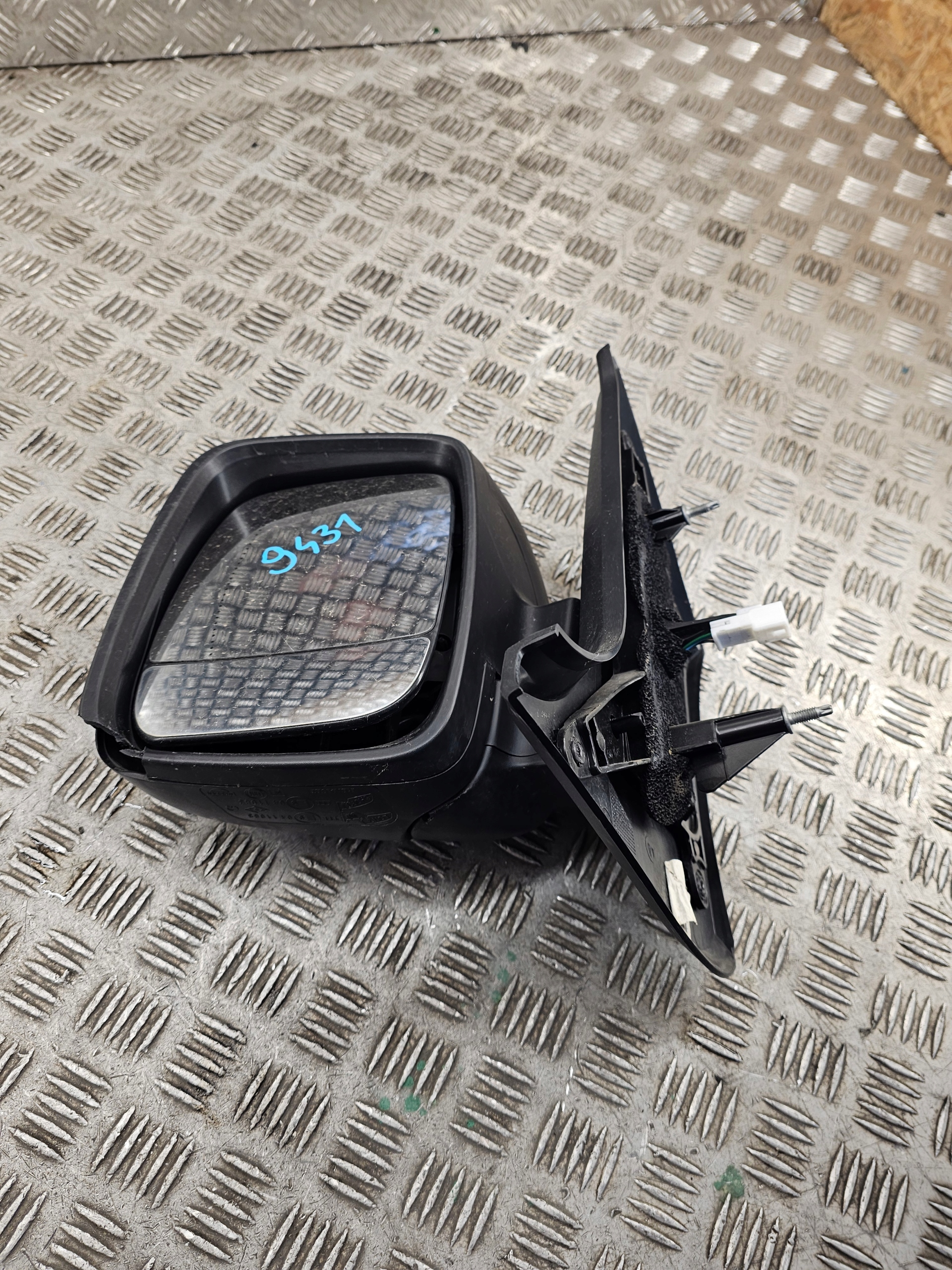mirror left black, 232636225 RENAULT TRAFIC 3 III 14-21 5 PIN