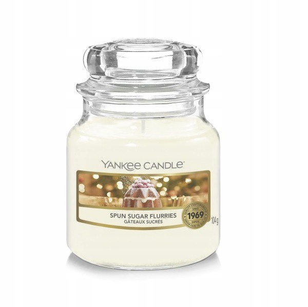 

Mała świeca Spun Sugar Flurries Yankee Candle