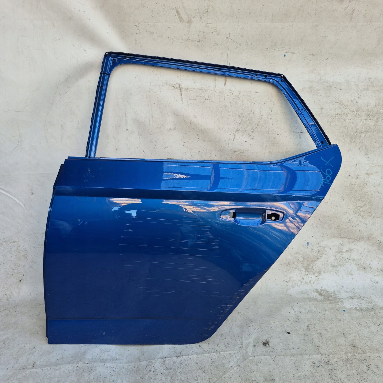 SKODA FABIA III HB 14- Tür links heck hinten
