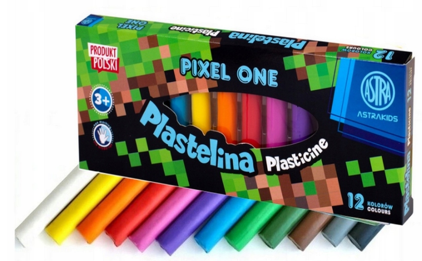 

Plastelina Astra Pixel Minecraft Miękka