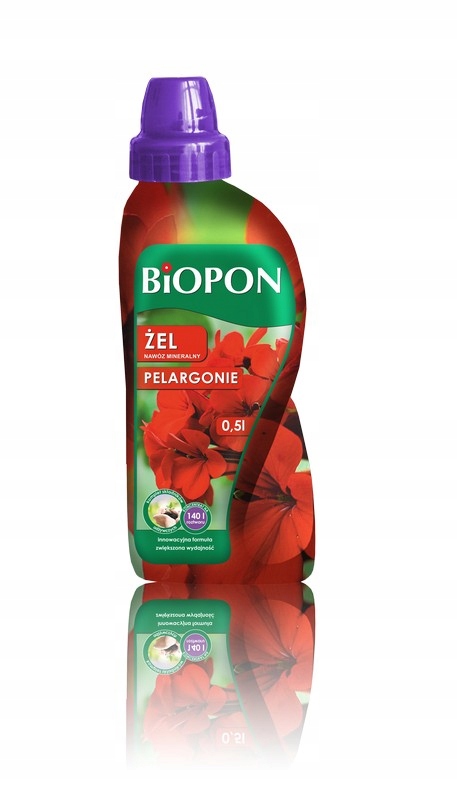 ŻEL MINERALNY DO PELARGONII 500ml BIOPON Producent Biopon