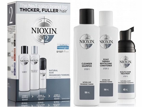 

Nioxin Zestaw 2 Wł Naturalne Mocno Przerzedzone