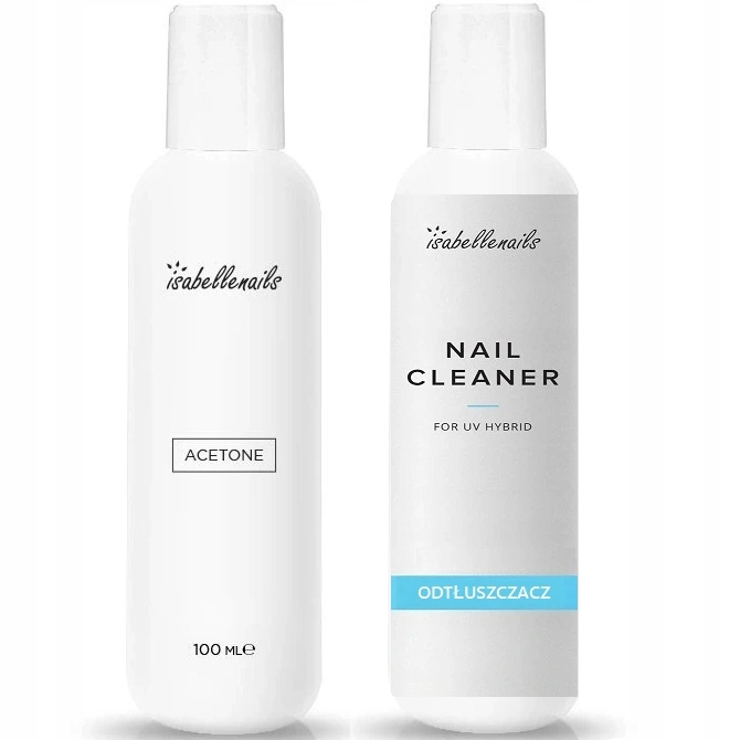 

Cleaner + Aceton 2x 100ml Isabellenails Zestaw