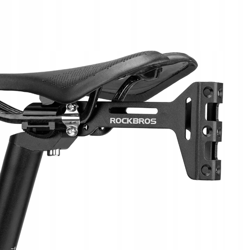 Adapter Uchwyt Rowerowy Aluminiowy Pod Siodełko Mocowanie Koszyków Na Bidon