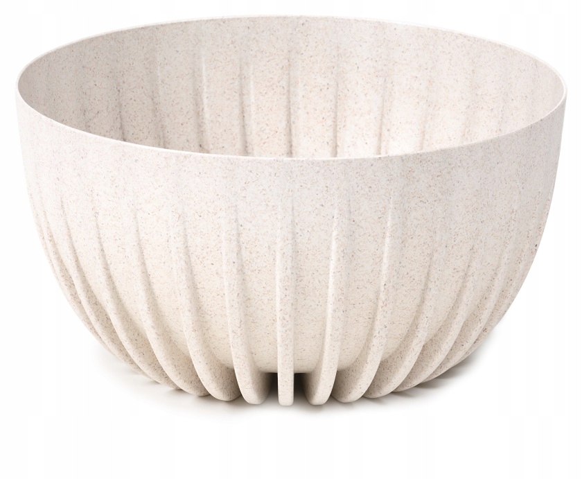 

Doniczka misa Mira Eco Wood fi 300 biały Lamela