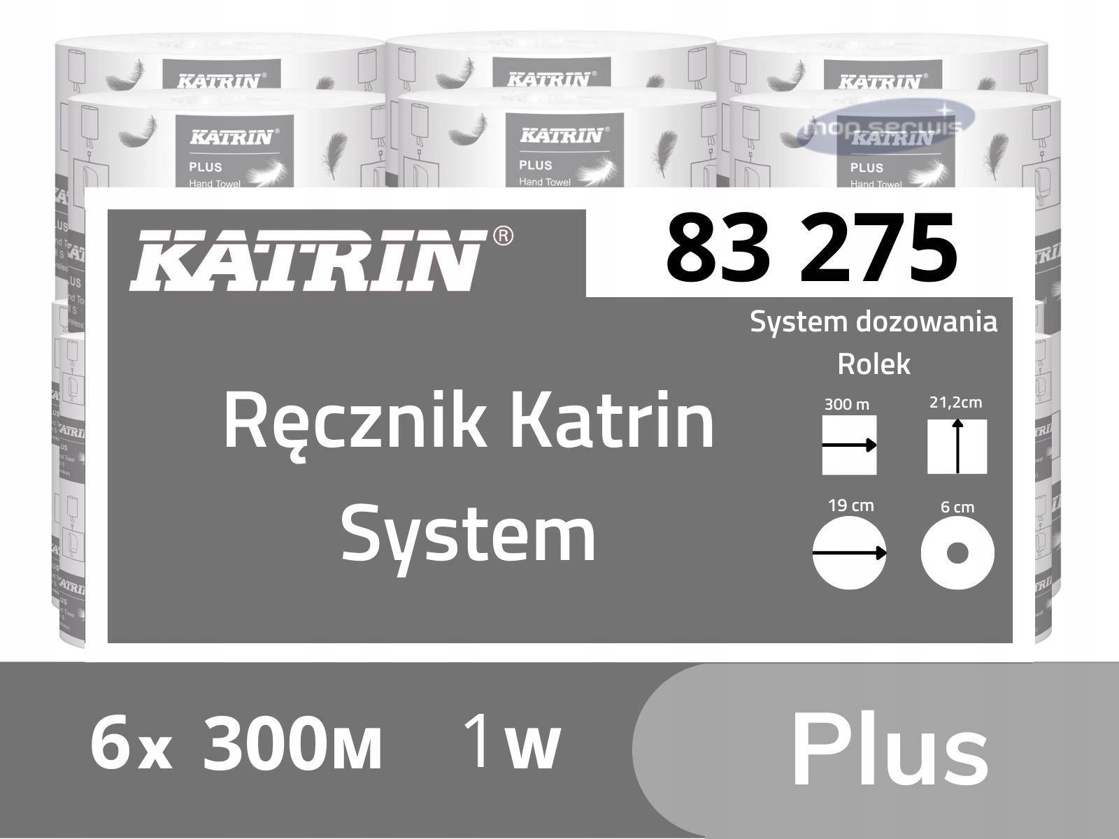 Uterák x6 Katrin System 83275 Plus 300 m