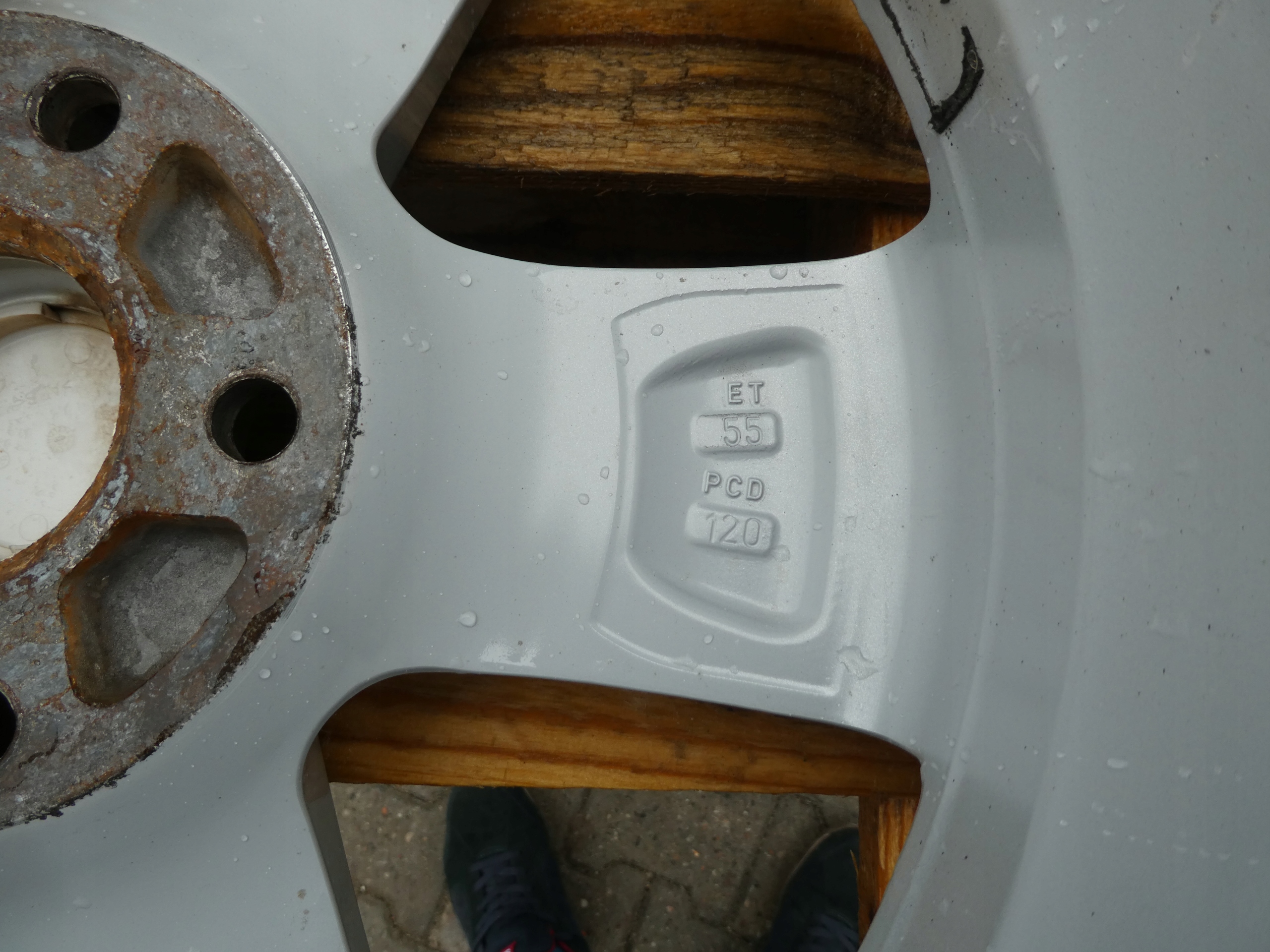 4X discs aluminium disc KBA 50771 VW T5 T6 5X120