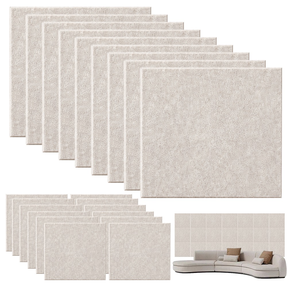 30 X 30 CM Samolepicí Akustické Panely S Zvukovou Pěnou Na Dveře
