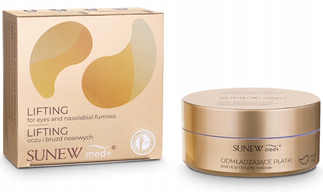 

Sunew Med Odmładzające Płatki pod Oczy i Nos 60szt