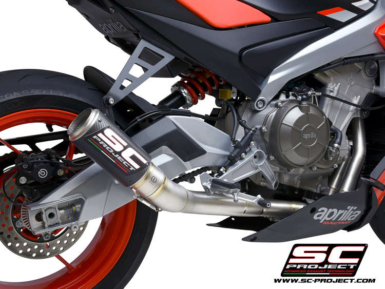 Układ wydechowy SC Project CR-T Aprilia Tuono 660