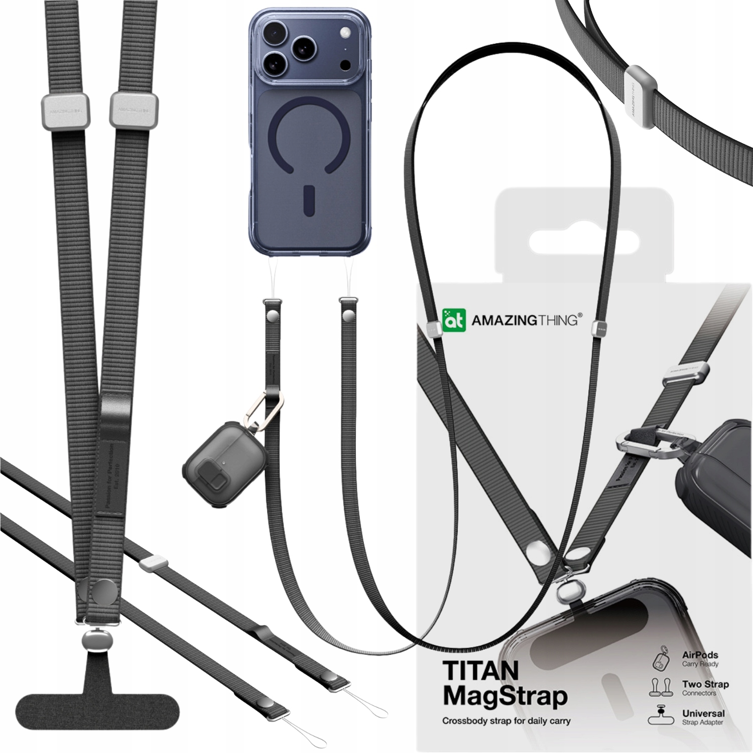 Vodítko Na Telefon Crossbody Pásek Na Pouzdro Přívěsek Amazing Thing MagStrap
