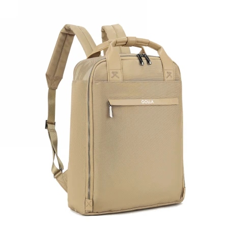 Golla Backpack Orion pohodlný batoh s kapsou na MacBook 16" (coffee)