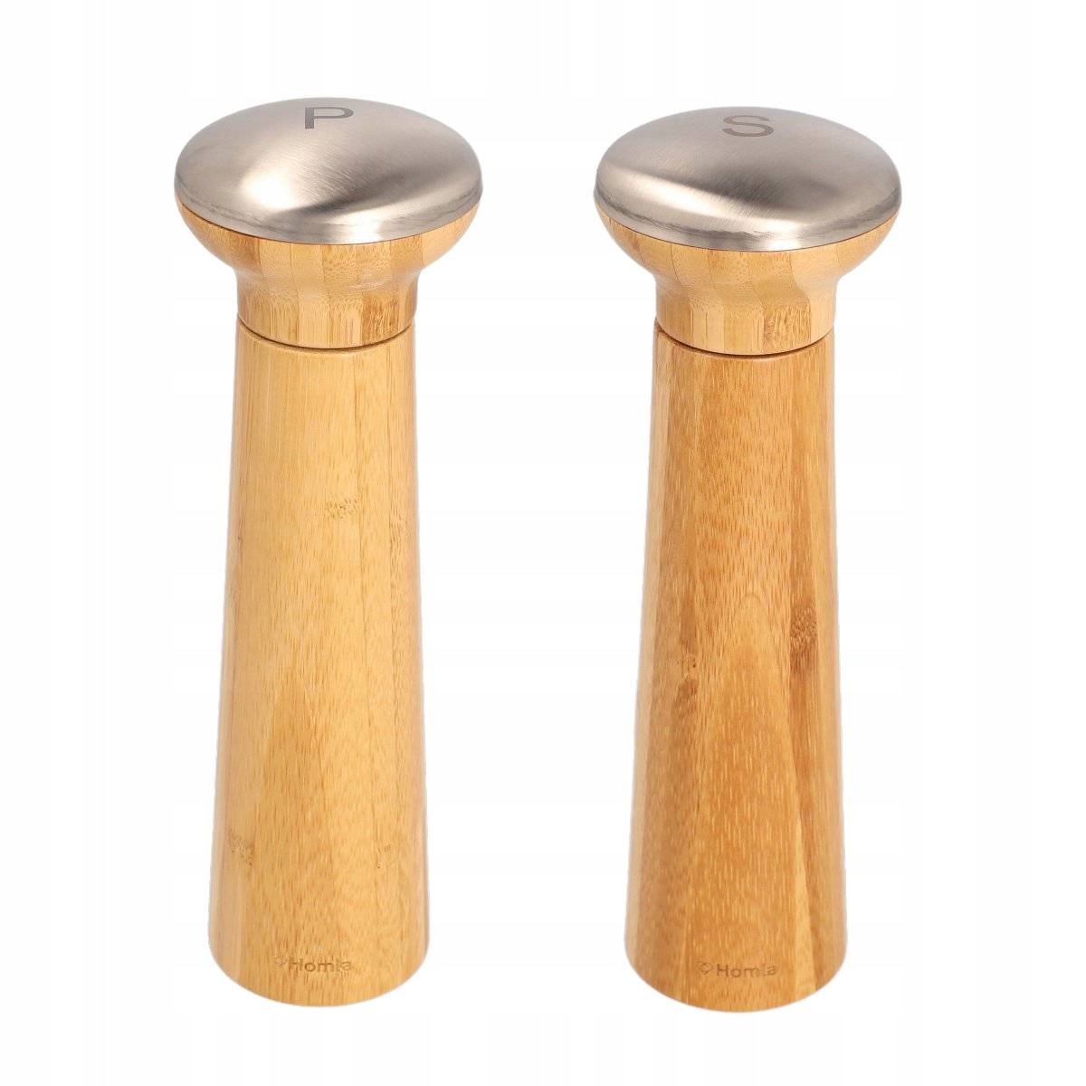 Sada mlýnků Anthe na sůl a pepř, 2ks 7x23 cm Homla