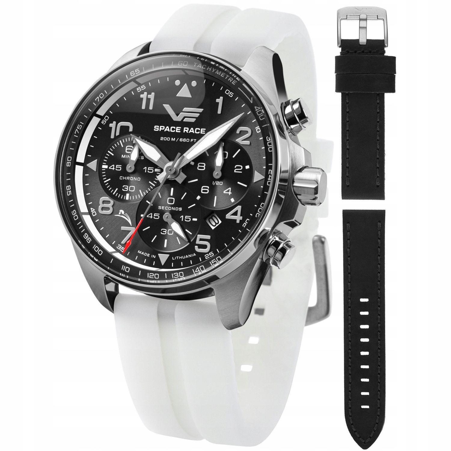 Pánské Hodinky Vostok Europe 6S20-325A741SWL, bílý pásek