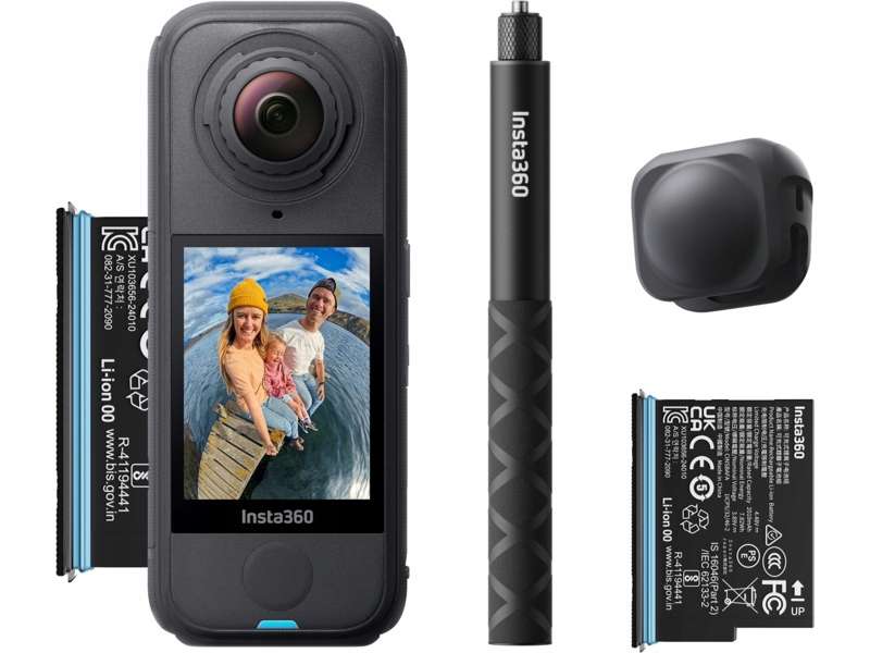 Kamera sportowa INSTA360 X4 Air Starter Bundle 360 8K/30 Fps Wi-Fi