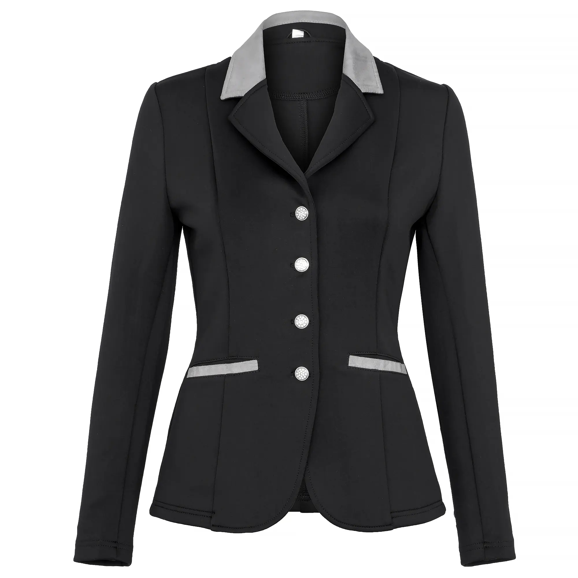 Frak jeździecki konkursowy damski Equestrian Queen Kaylee 24AW czarny 40