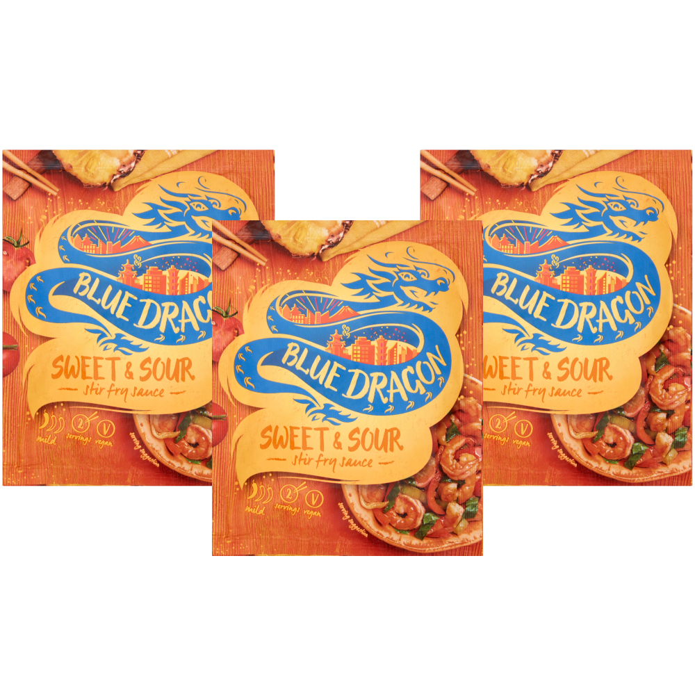 

Blue Dragon Sos słodko-kwaśny do dań chiński 360g