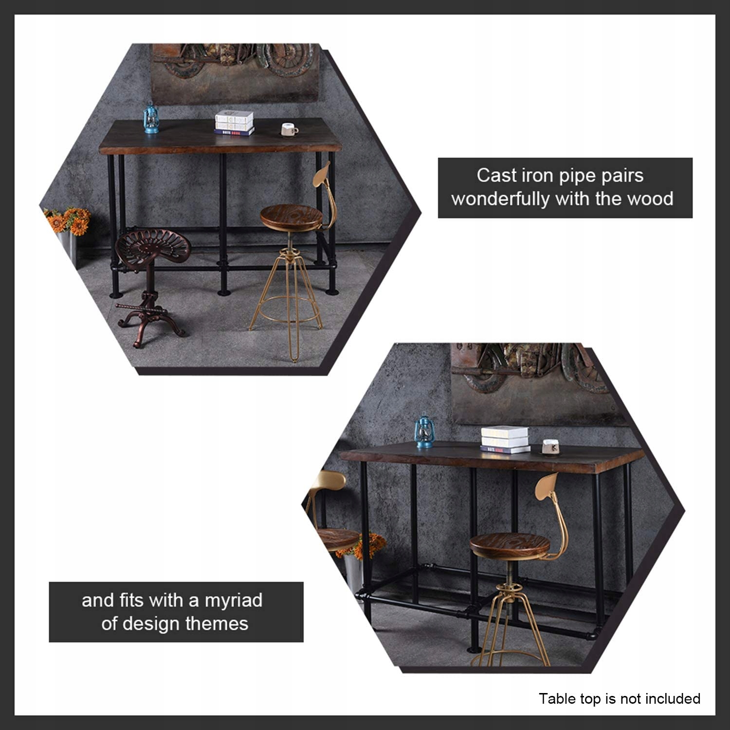 METALOWA RAMA PODSTAWA STOŁU STELAŻ RURY160x65x101 Maks. szerokość 160 cm