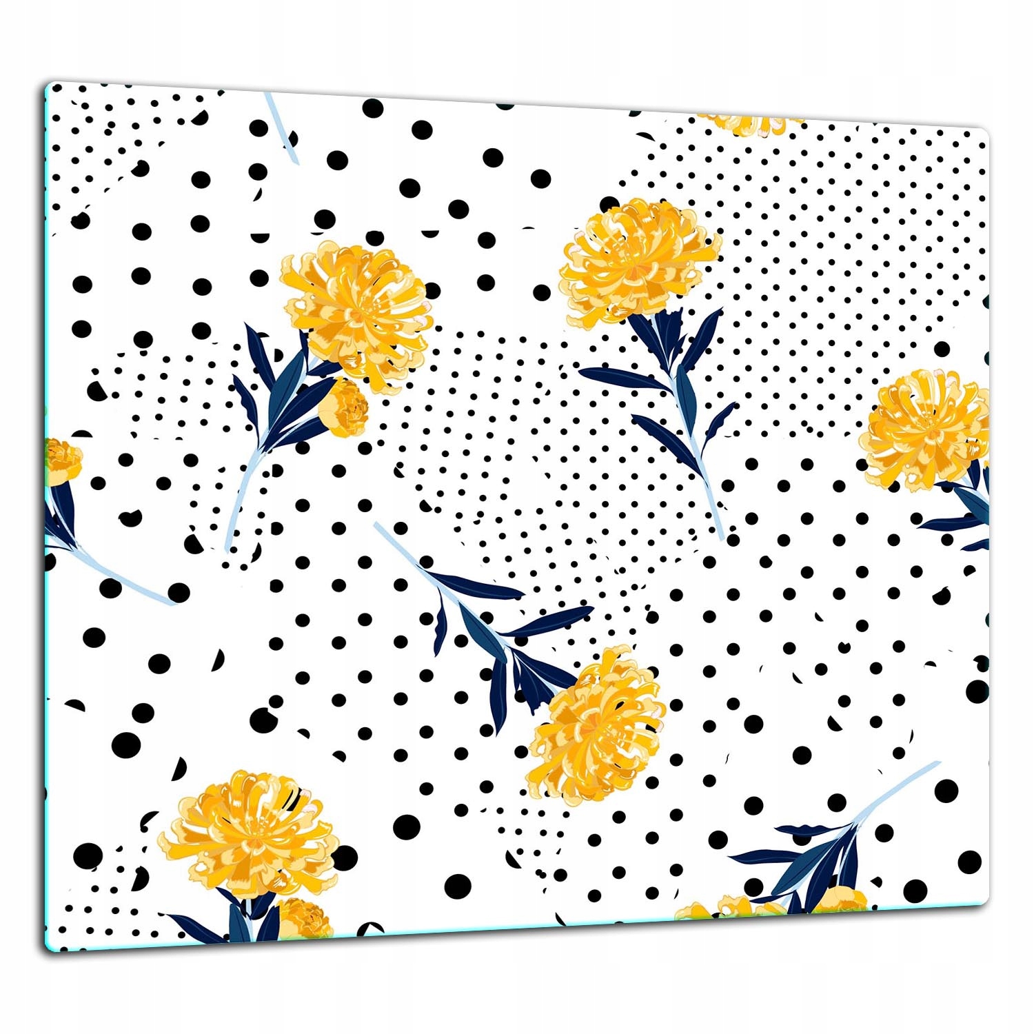 Skleněná Ochranná Deska Panel Lepidlo 65x60 Vzor Lacobel 7v1