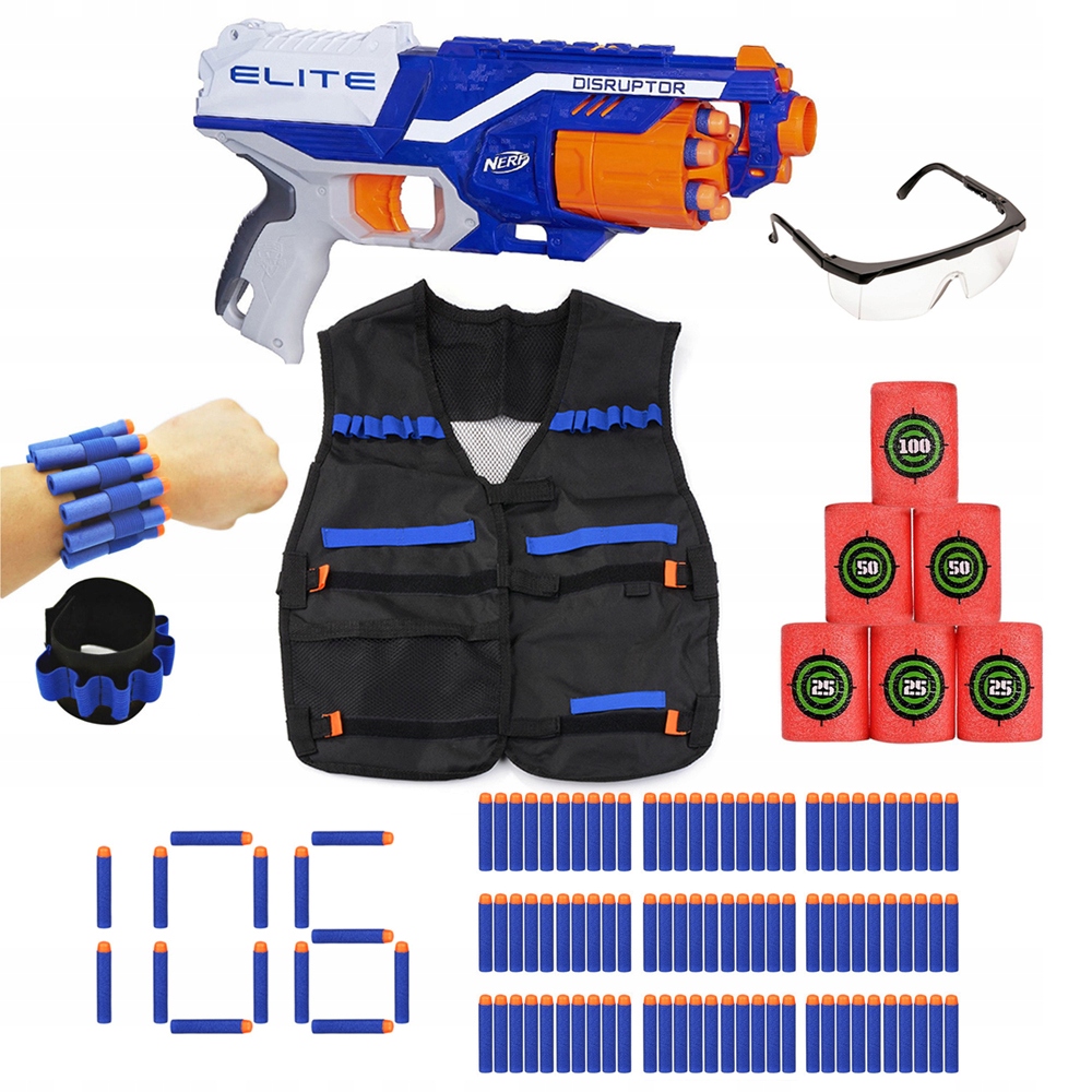 

Zestaw Nerf Elite Disruptor Megapack -5 Dodatków