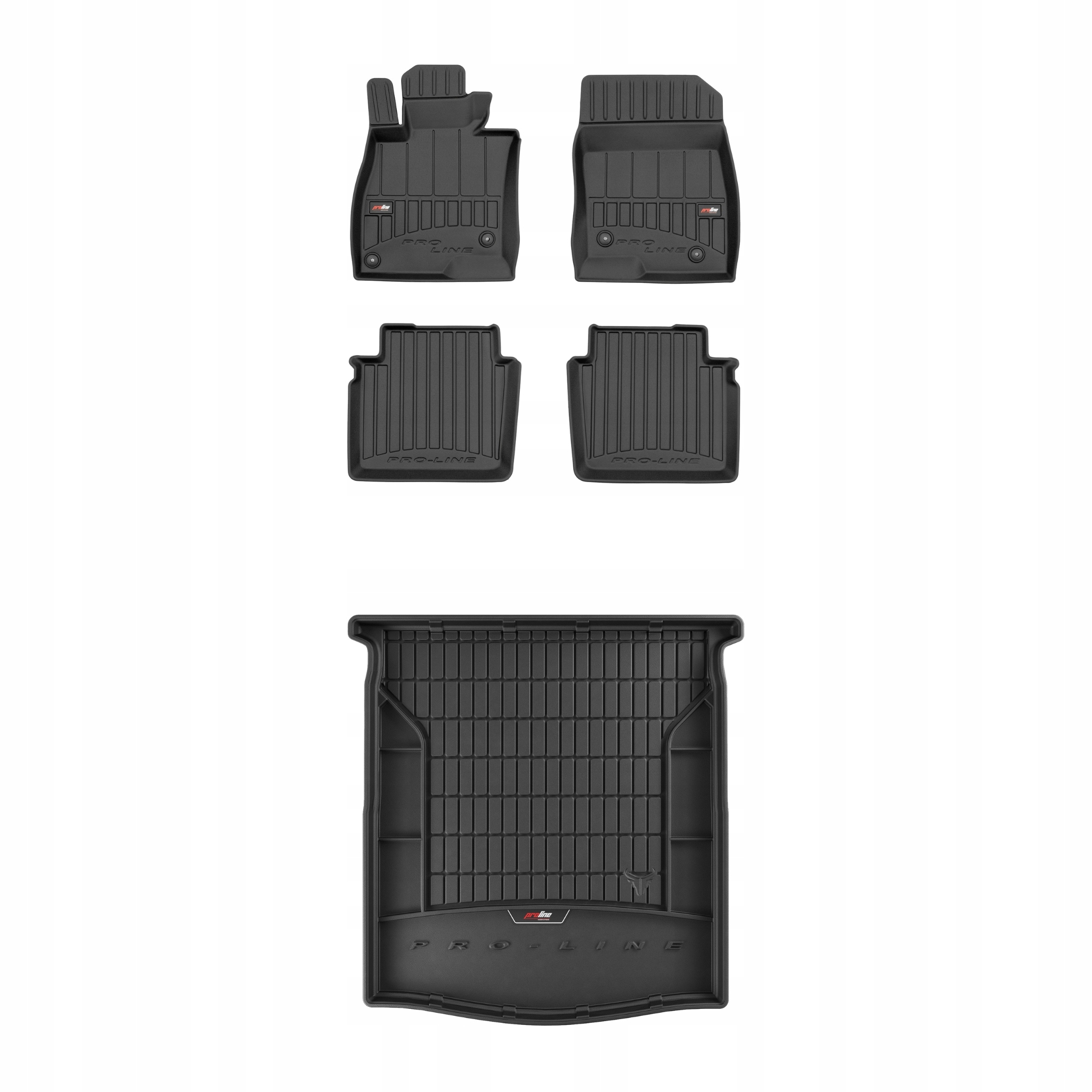 Frogum 3D Sada gumových koberců a rohože s logem pro Mazda 6 III 2012-2018