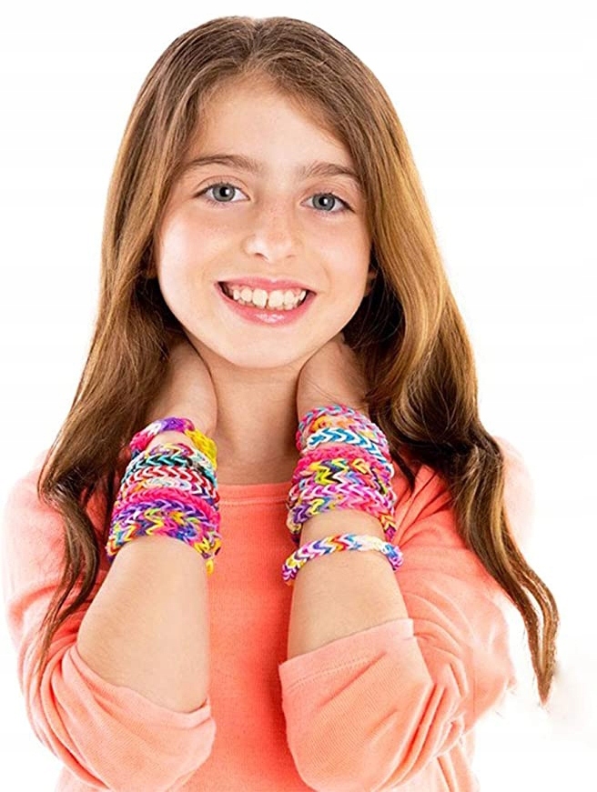 GUMKI DO ROBIENIA BRANSOLETEK LOOM BANDS KROSNO Płeć chłopcy dziewczynki