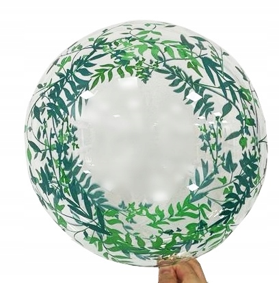 

Przeźroczysty balon z nadrukiem bukszpan 45cm
