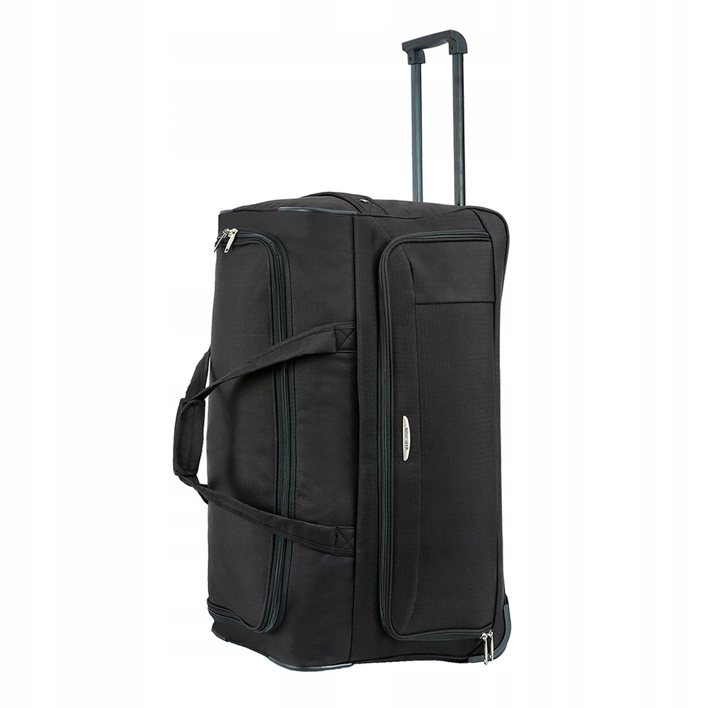 Duża torba podróżna na kółkach miękka pojemna 90l