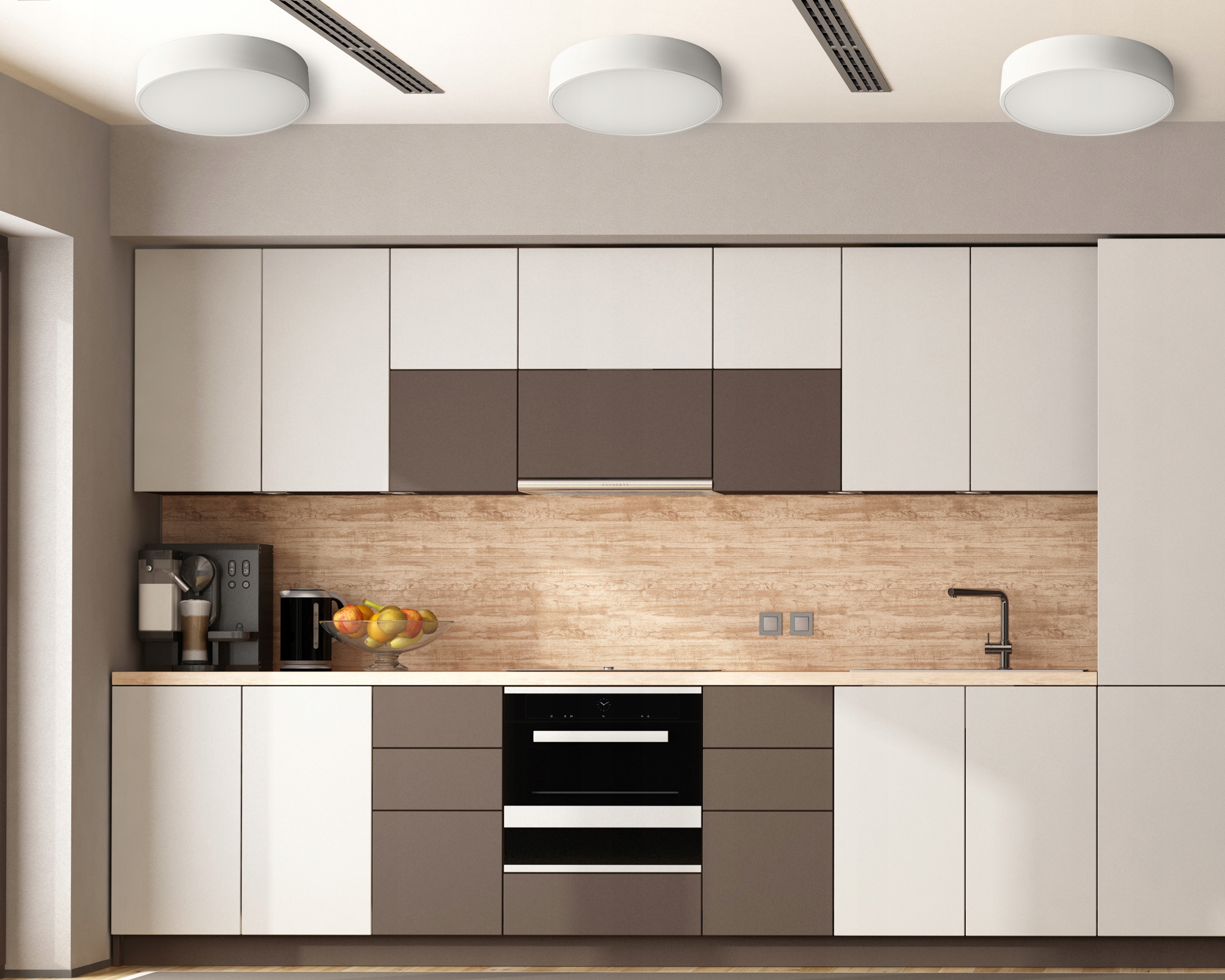 LAMPA PLAFON 40CM OKRĄGŁA BIAŁA SUFITOWA ŻYRANDOL Kod producenta APP643-3C