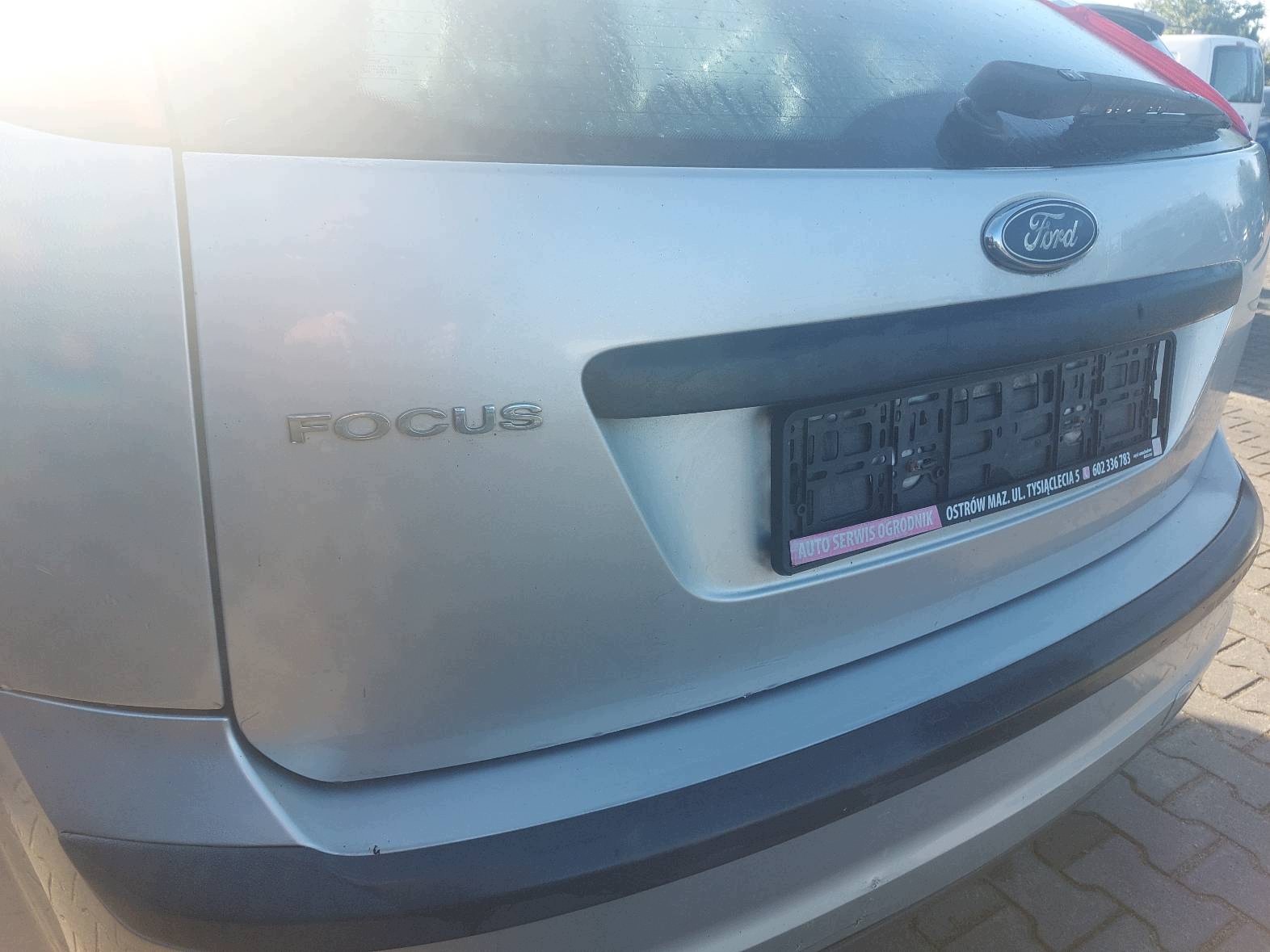 trunk door + lights rear part FORD FOCUS MK2 03 HB 5D