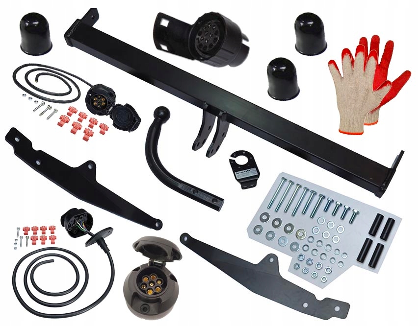 Kompletny Hak Holowniczy Renault Clio 3 Kombi 2008 2013 III WIĄZKA7PIN13P