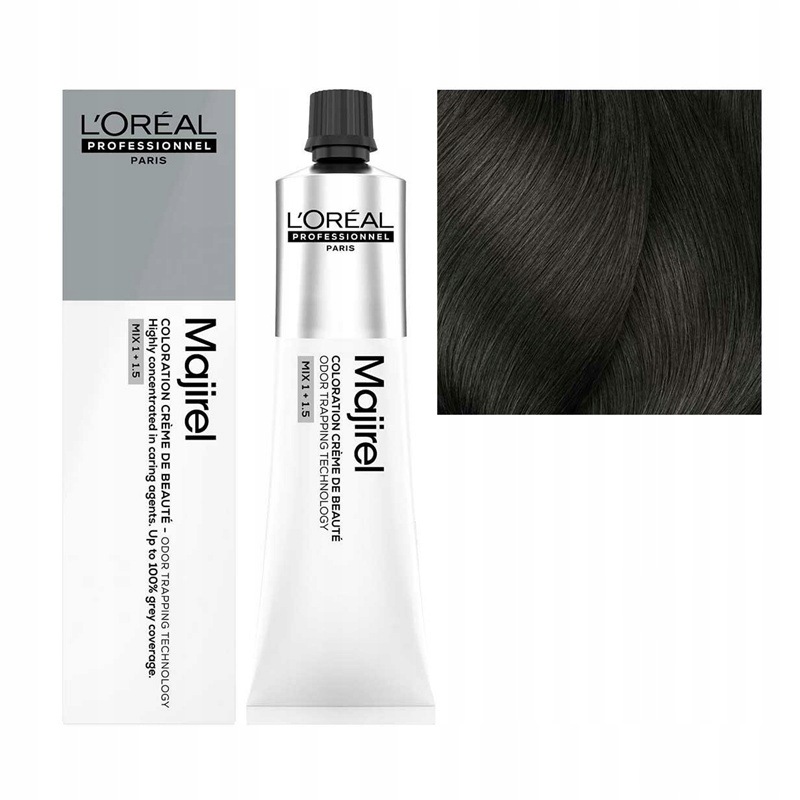 Loreal Majirel 5.0 trwała farba do włosów głęboki jasny brąz