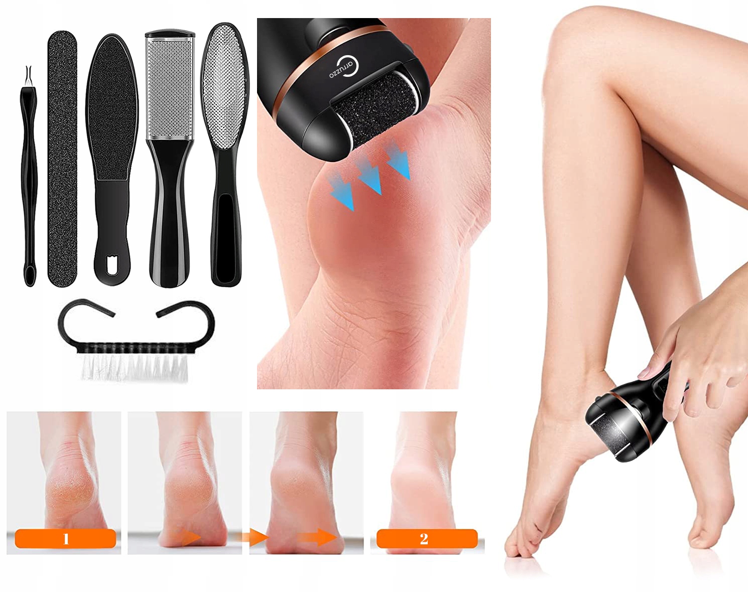 PILNIK ELEKTRYCZNY FREZARKA DO STÓP PIĘT TARKA USB ZESTAW XXL TARKA PUMEKS EAN (GTIN) 5904100213276