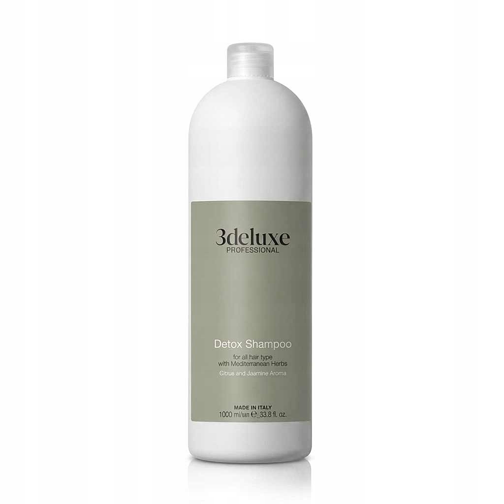 3deluxe Detox Šampon pro všechny typy vlasů 1000 ml
