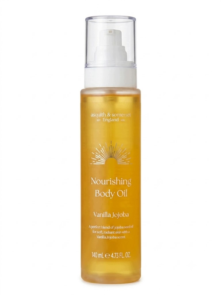 Asquith & Somerset Tělový olej Vanilka Jojoba 140 ml