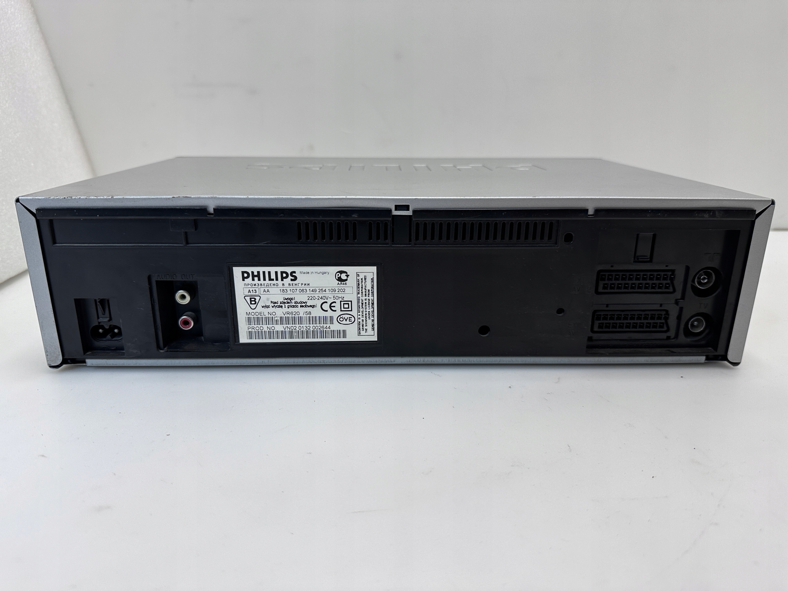 Magnetowid VHS PHILIPS VR620 (p) Model VR620