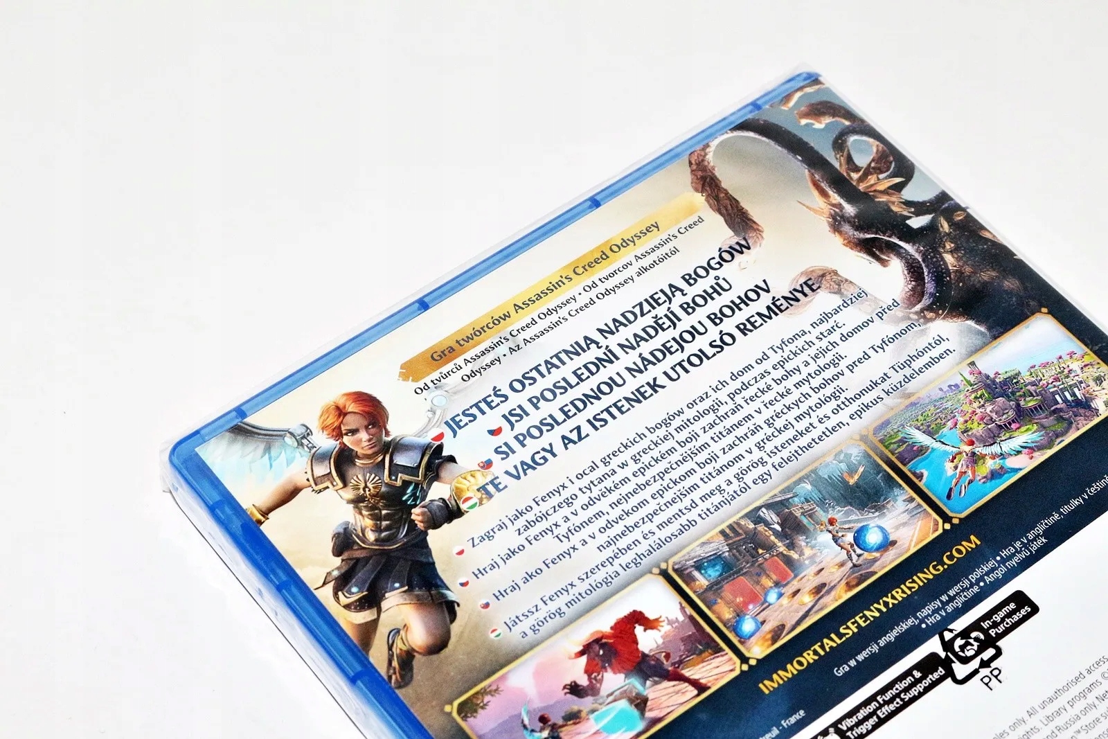 IMMORTALS: FENYX RISING PS5 Wykorzystuje kontroler ruchu Nie