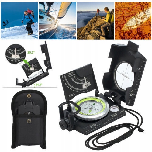 KOMPAS WOJSKOWY KEMPINGOWY BUSOLA PROFESJONALNY Marka inna marka