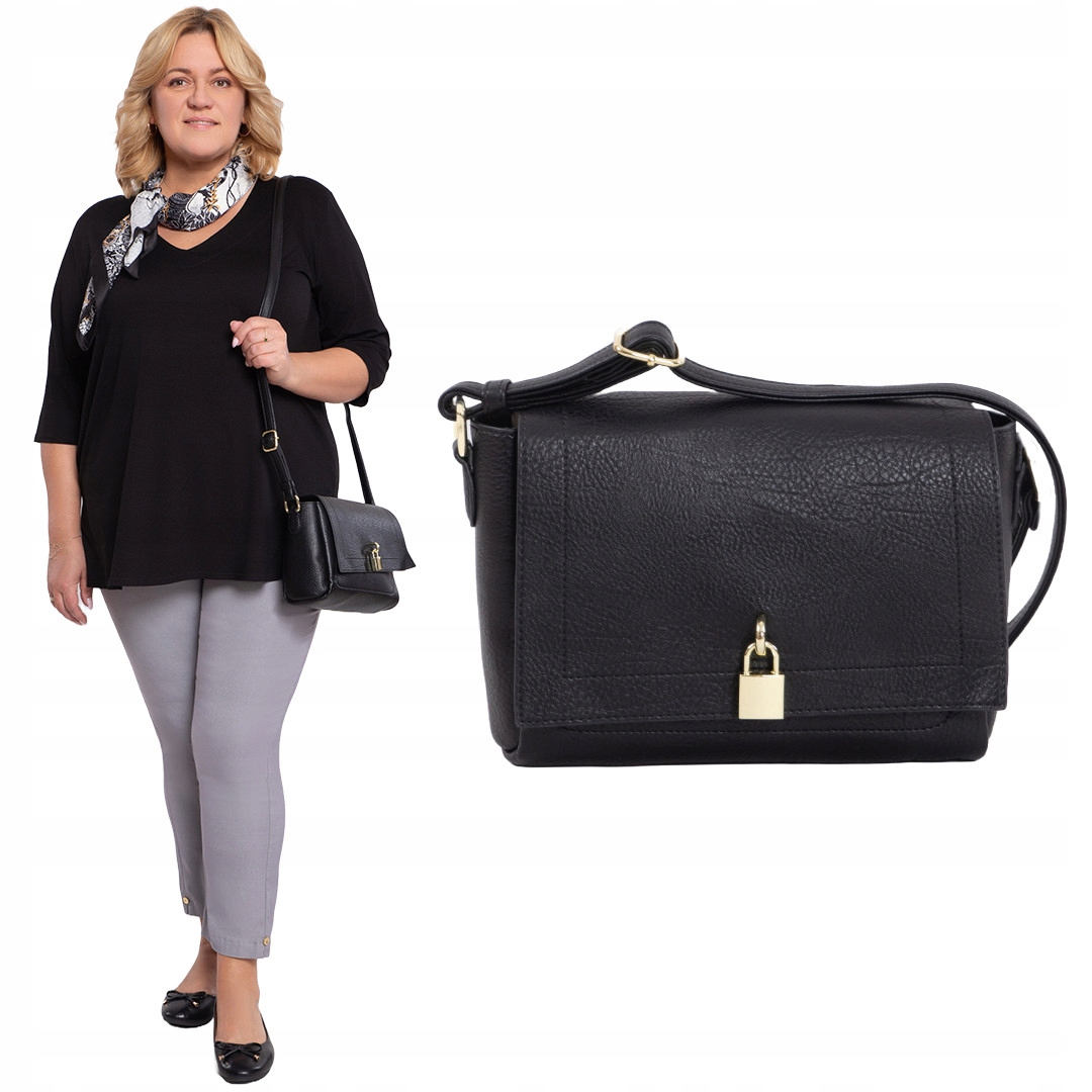 Černá kabelka Uni.