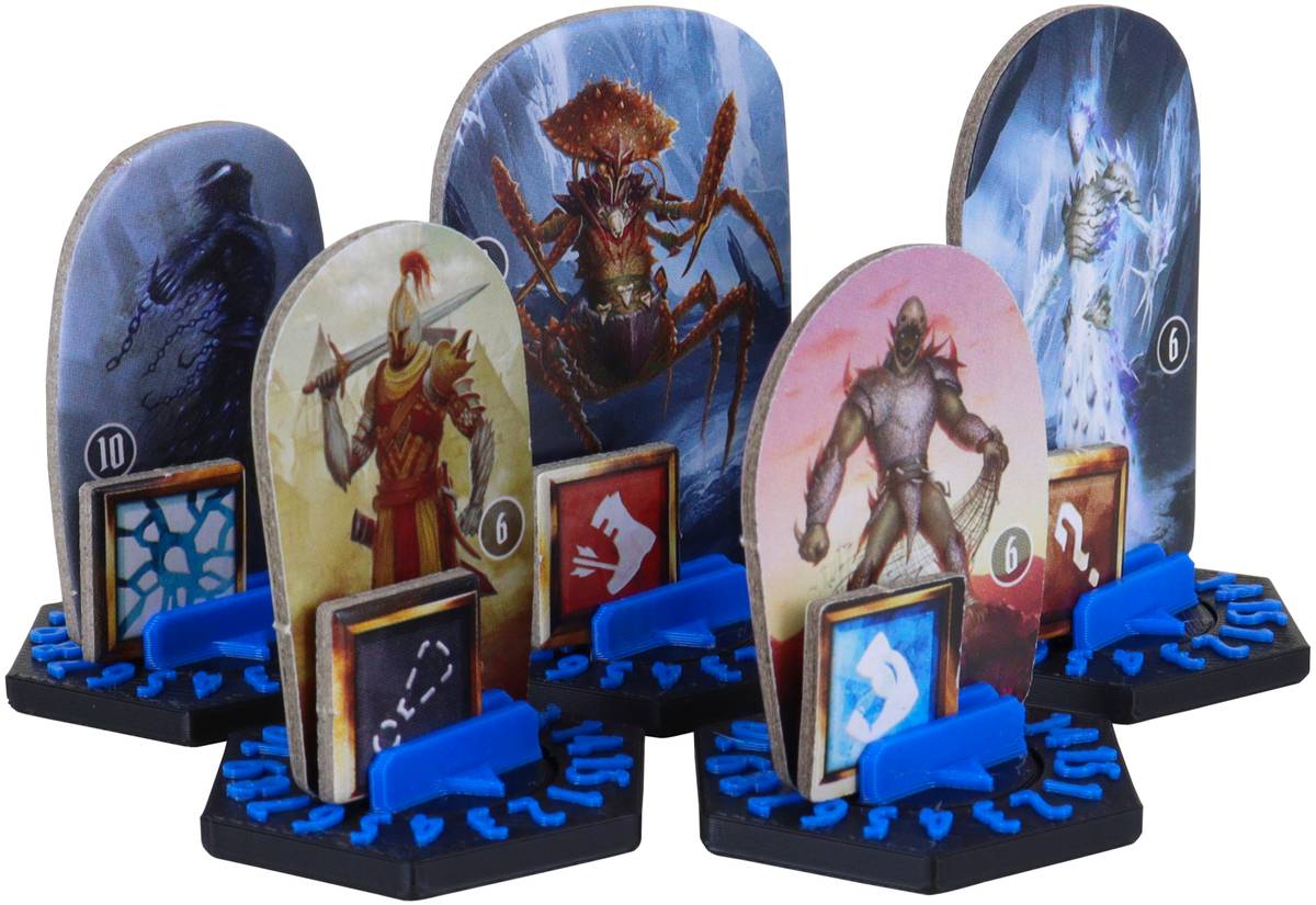 Feldherr: 10x bazy z licznikiem do Gloomhaven/Frosthaven/Szczęki Lwa Producent Feldherr