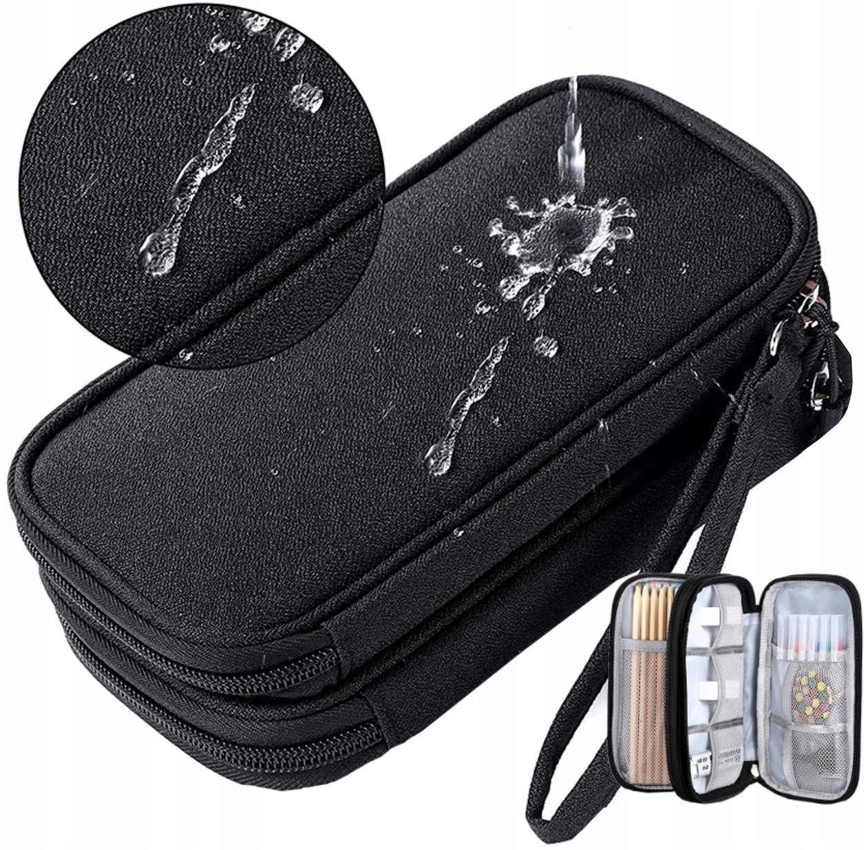 

Organizer podróżny kable usb torba etui ładowarki