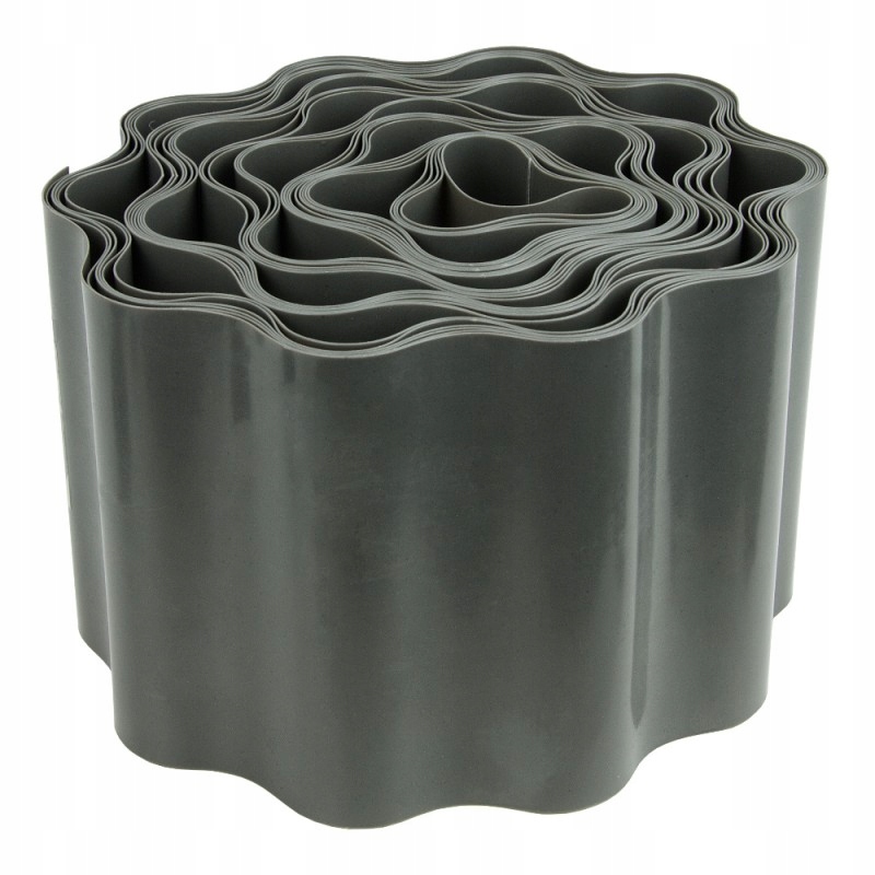 

Obrzeże ogrodowe trawnikowe Bradas 900cmx15cm szar