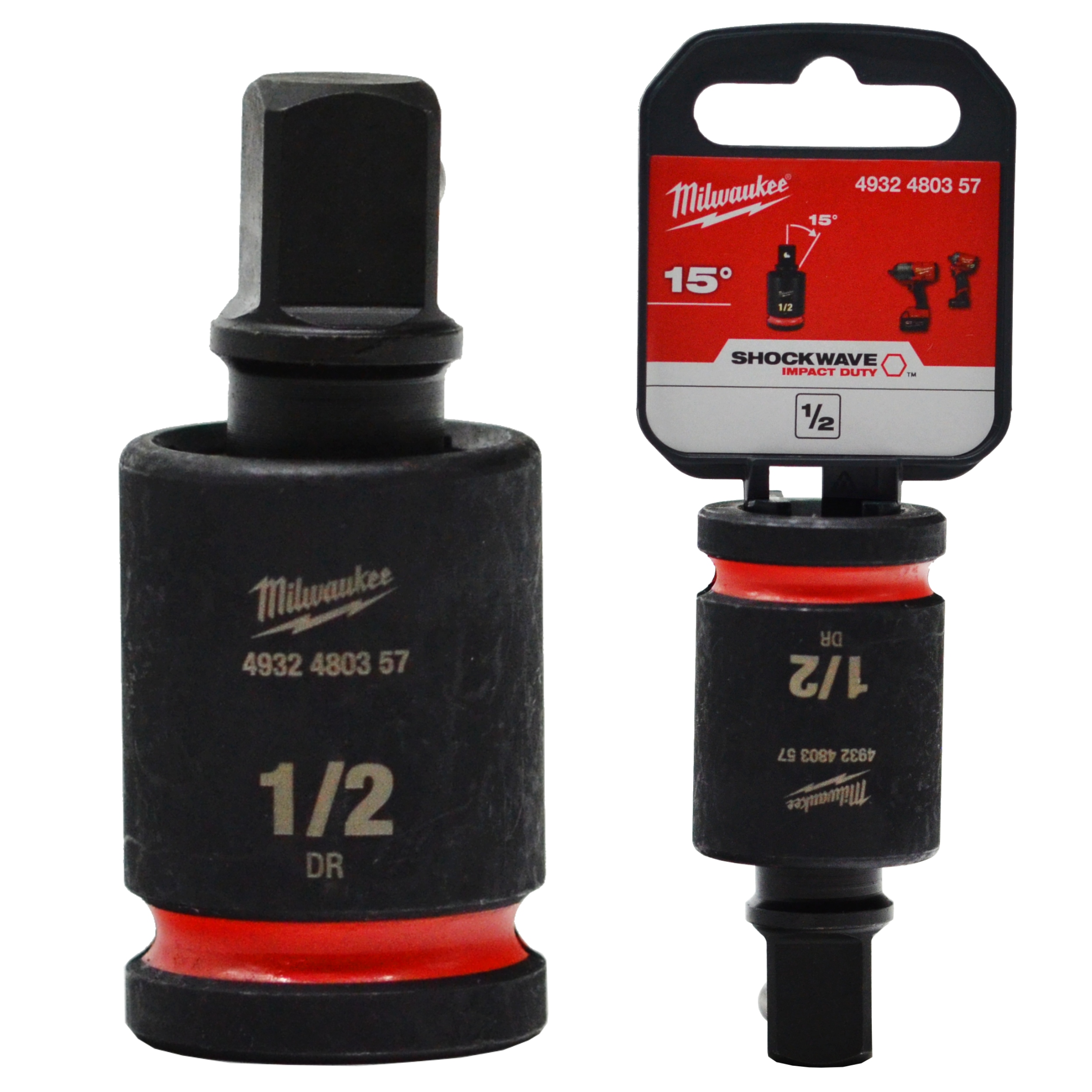 Adapter Kątowy Udarowy Shockwave Z Przegubem Nasadek Udarowych Kulowy 1/2''