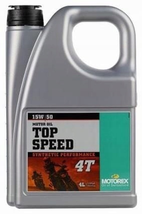 Olej Motorex Top Speed ​​4T 15W50 4L 2H911385