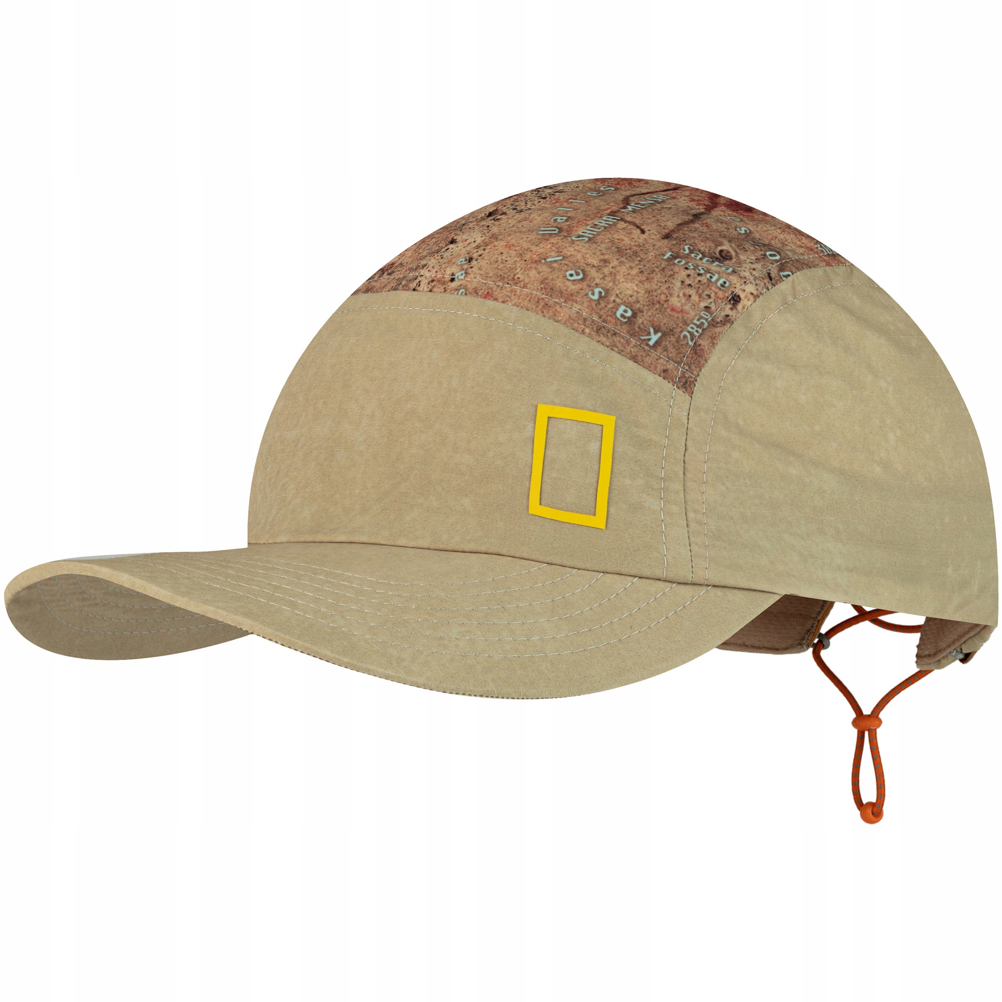 Kšiltovka Buff 5 Panel Explore Cap Geos Brindle one size