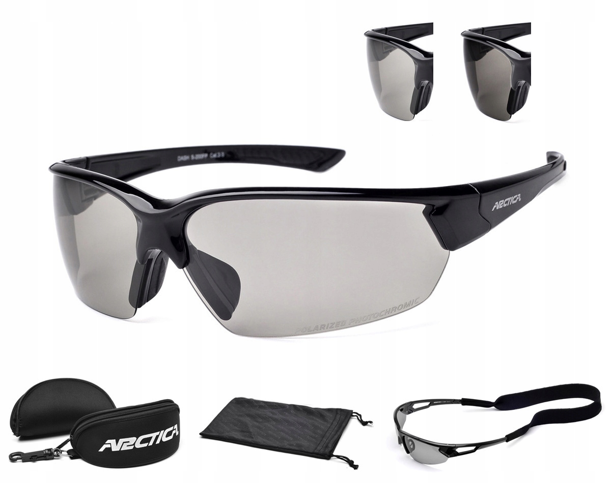 Fotochromatické Polarizační Brýle Arctica S-200FP Pro Cyklistiku Nebo Běh