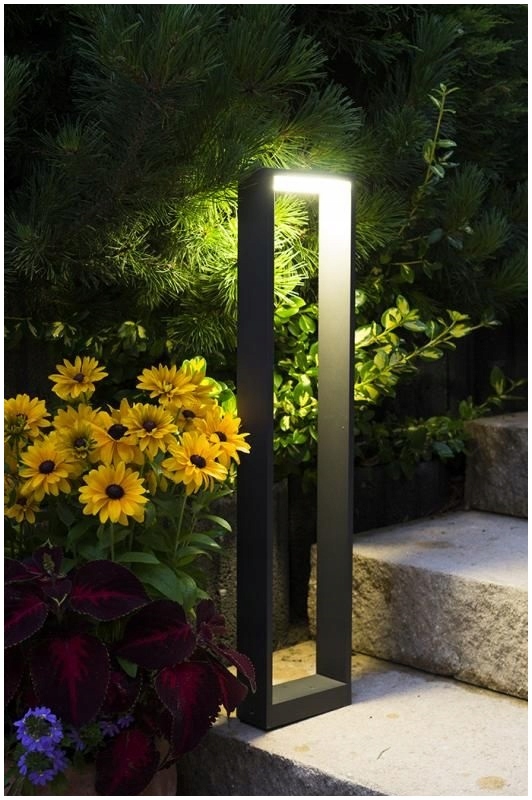 Vonkajšia Záhradná Lampa Form 230V Stojaca Záhradná Lampa Zmena Farby