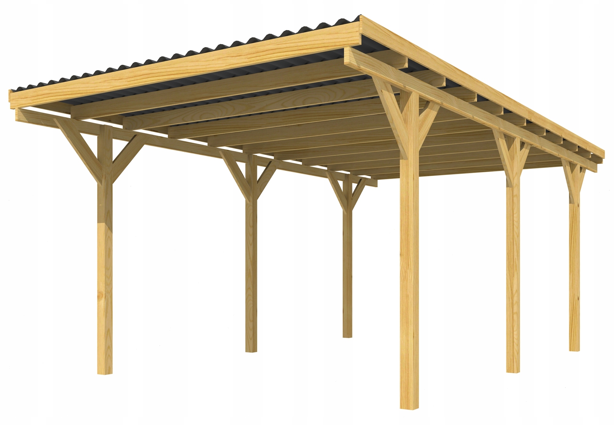 WIATA GARAŻOWA 300x600cm PŁYTA PVC