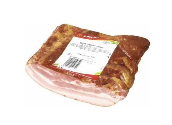 Sokołów Slanina surová uzená asi 1 kg