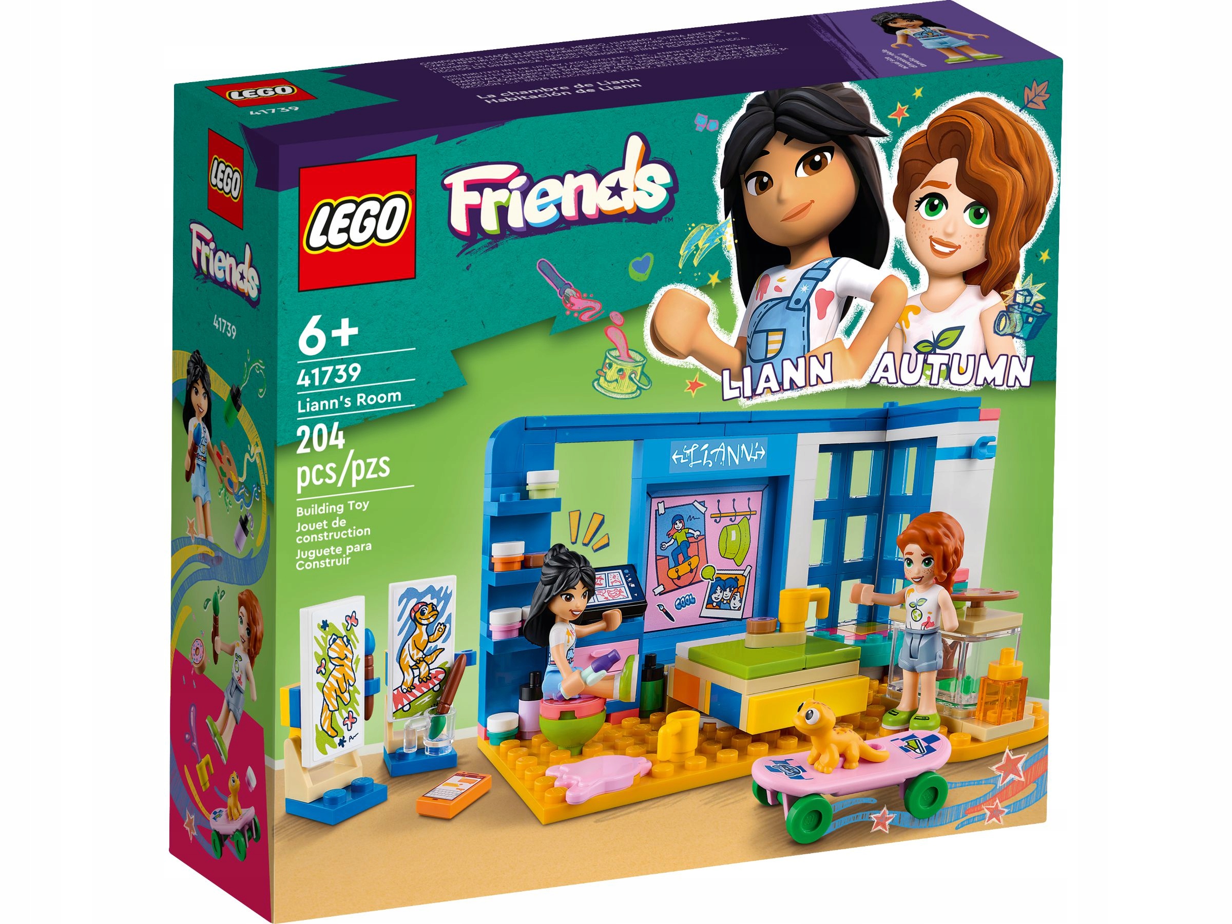 LEGO FRIENDS 41739 POKÓJ LIANN Marka LEGO